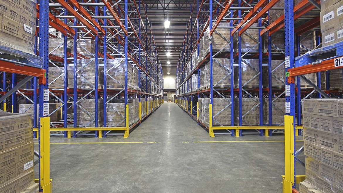 Dubbeldiep opslaan in een magazijn